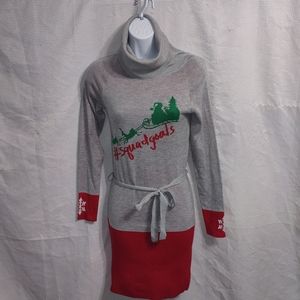 Ugly Christmas sweater dress